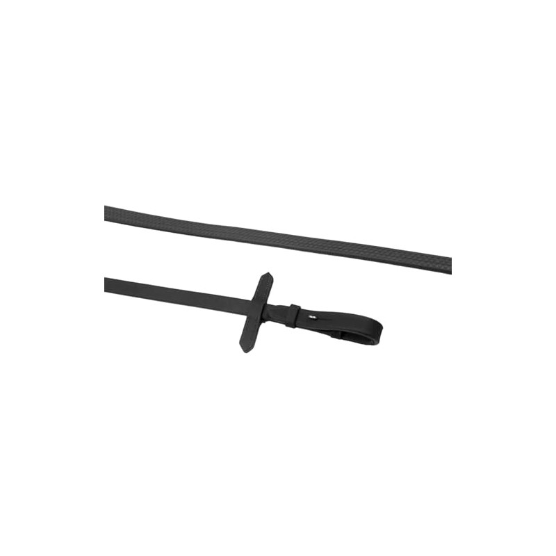 John Whitaker Lynton Rubber Dimple Grip Reins Cob Havana