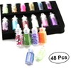 FOMIYES Nail Decoration Set 48 Patterns DIY Nail Art Tools