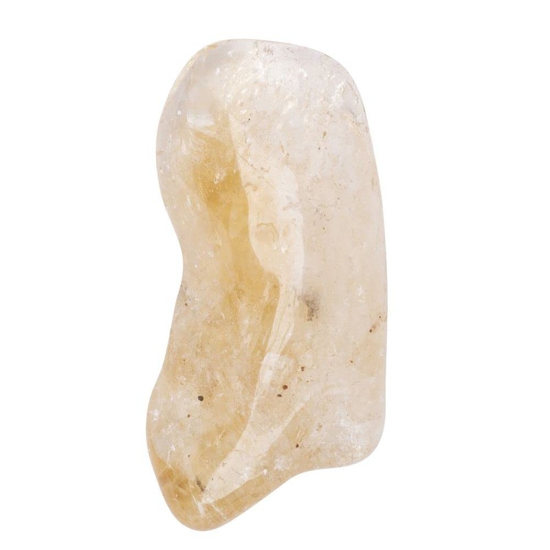 Earth Story Citrine Heat Treated Quality Large Tumblestone (Approx 2-3cm)
