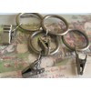 Antique Bronze Color Ring Clips Set of 12 for Cafe