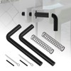 XaXmTee 819T Trailer Gate Spring Latch Kit with Extra Pins