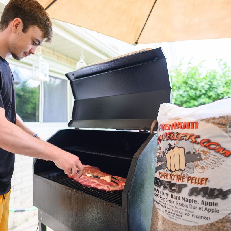 CookinPellets Perfect Mix Natural Hardwood Hickory, Cherry, Hard Maple, and