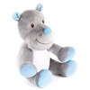 Timfanie® Cuddly Toy Baby Plush Toy Rhino Blue