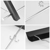 Laundry Drying Rack, Wall Mounted Retractable Clothes Hanger, Aluminium Home