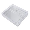 Watch Movement Repair Box Aluminum Alloy Storage Tray with Acrylic