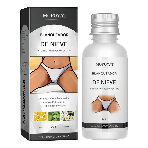 Crema blanqueadora MOPOYAT, crema iluminadora, para axilas, rodillas, codos, muslos