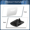 INFINAUTO Front Left Bumper Headlight Washer Nozzle Cover Cap No.1J0955109A