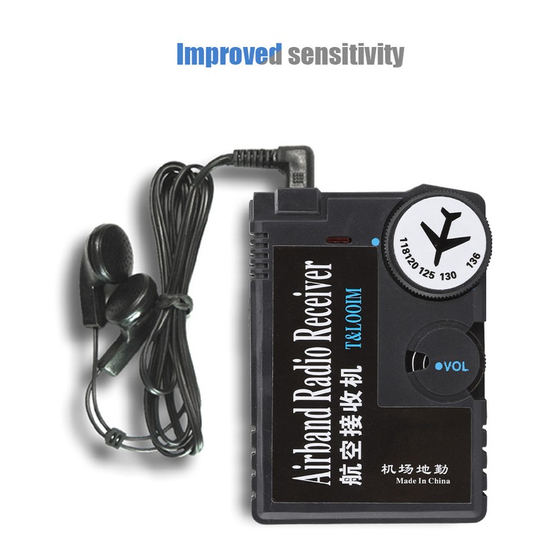 118-136MHz High Sensitivity Air tO ground Air tO air Aeronautical