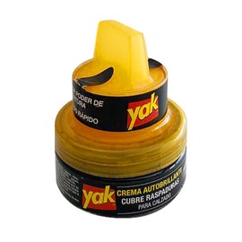 YAK Crema Negra Autobrillante para Calzado