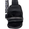 styleBREAKER Women's One Shoulder Backpack, Geometric Patterned Shoulder Strap, Unicoloured
