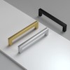 goldenwarm 10 Pack 128mm Black Drawer Handle Kitchen Cupboard Handle