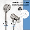 Sperwoesy Slip-On Tub Spout with Diverter, High Pressure 8 Settings