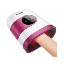 FIT KING Hand Massager with Heat for Hand Massage and Arthritis Carpal