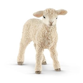 schleich 17069 Lamb, from 3 Years, Farm World Toy Figure, 5 x 2 x 5 cm