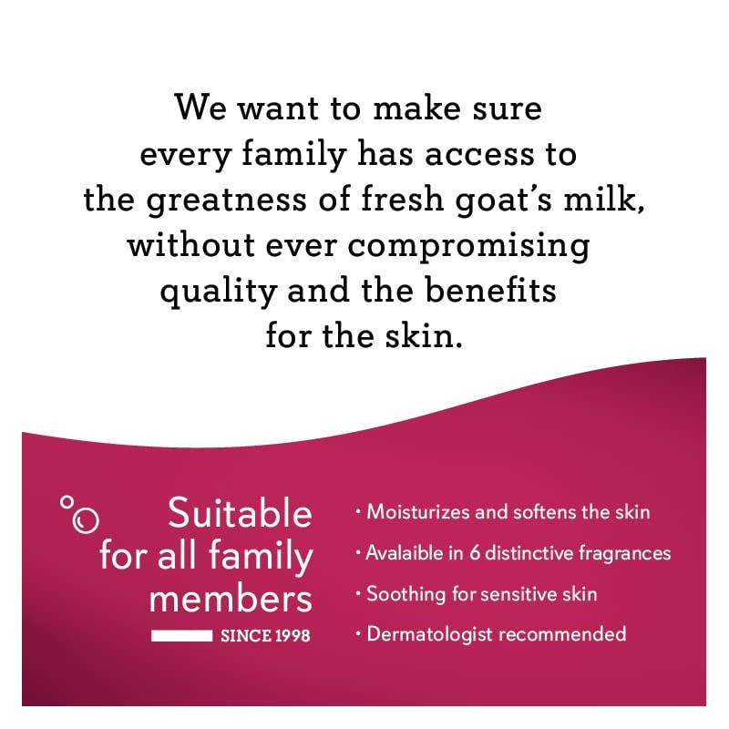 Caprina Canus Fresh Goat's Milk Soap Original Formula, 3.2 Ounce