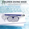 Hacbop Children Safe Snorkeling Diving + Snorkel Set Swimming Set