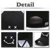 White Fang CA472 Men's Logo Hat, Cap, Smile, Character Design,