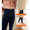 DAVID ARCHY Men’s Lightweight Thermal Underwear - Breathable Comfort for