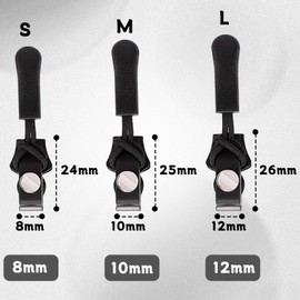 6 Pcs Removable Zipper Puller, Zip Replacement Puller Jacket Zipper Replacement Practical Zipper for Clothes Sewing Notions and Supplies