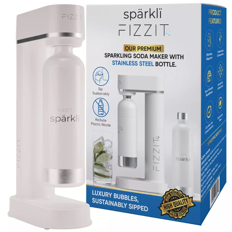 FIZZIT Spärklï Value Pack: Customize Your Hydration with Extra CO2