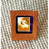 Tyler Pat Tyler Dollhouse Miniature Natural Leather Picture Photo Image