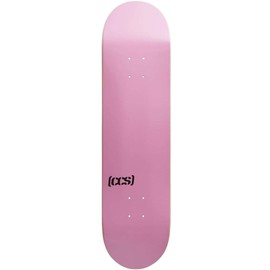 [CCS] Logo Skateboard Deck Pink 7.75"