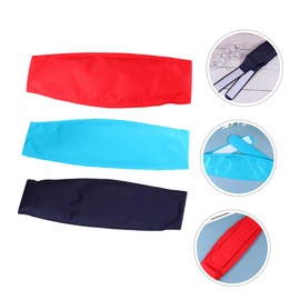 TOVINANNA 3pcs Reusable for Headaches Gel Ice Pack Sticky Strap for Migraines and Includes Sky and Red Colors