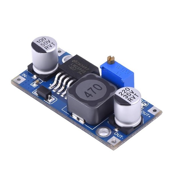 SANEC LM2596 Göstergeli Ayarlanabilir Voltaj Regülatör Kartı