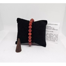 Unbranded PULSERA CUARZO ROJO PROTECCION DE TU LLAMA INTERNA GRATIS INCIENSO ORACION