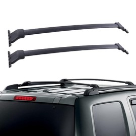 CARMOCAR Roof Rack Luggage Cross Bar replacement for Honda Pilot 2009 2010 2011 2012 2013 2014 2015,Factory Style Top Cargo Roof Racks Cross Trail Bars - Canoe Kayak Snowboards skis Bikes