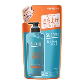 Success Hair Fluffy Rinse Refill, 10.1 fl oz (320 ml), Launch Hair, For Fluffy Hair, Aqua Acitrus Scent