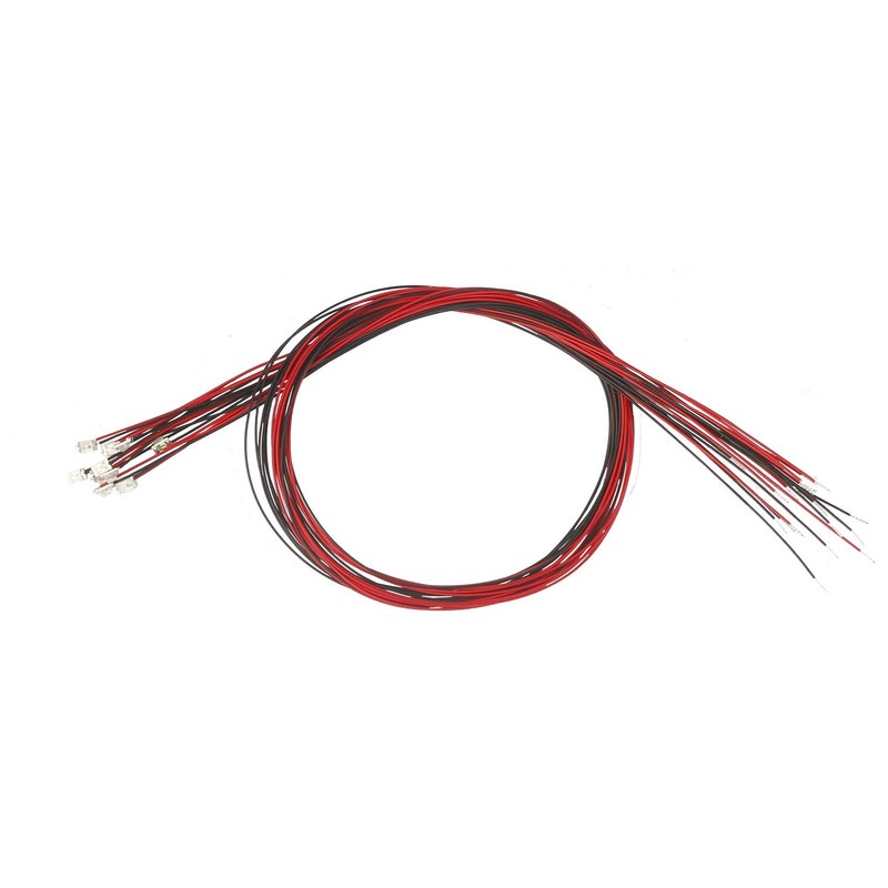 EDGELEC 20pcs Prewired 0805 Red SMD LED Light Emitting Diode