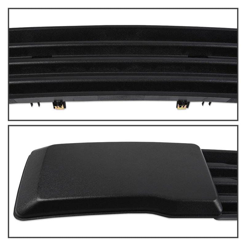 GRAND ORANGE Front Bumper Grille Trim Panel & License Plate
