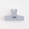 Green Flash Miffy Face Clip Gray BM-379