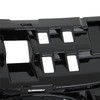 Silscvtt Front Upper and Lower Grille Glossy Black without Parking