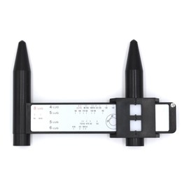 C-HORSE Wheel/Stud Bolt Pattern Measuring Tool/PCD Ruler - 4 5 6 8 Holes Lug Bolt Pattern Gauge