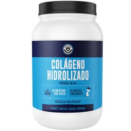 Péptidos Colágeno Hidrolizado Puro Polvo Collagen Peptides Tipo Iii Pastoreo Libre Sabor Azúcar Piel Cabello Uñas Articulaciones 908g Porciones