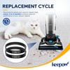 KEEPOW Replacement Belts for Bissell PowerSwift/Aeroswift/Powertrak Upright Vacuum Compatible with