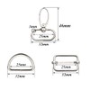 Zasvec Carabiner Bag 25 mm Pack of 36 Bag Accessories