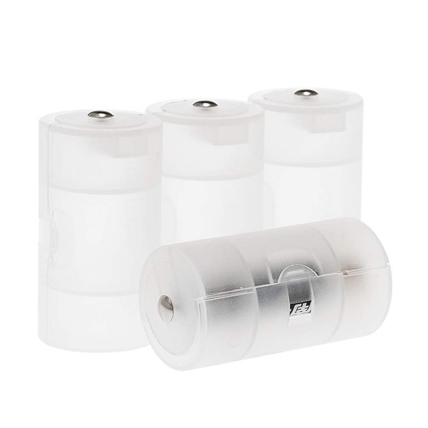 AA to D Battery Converter, 4 Pack Adaptor for Almost