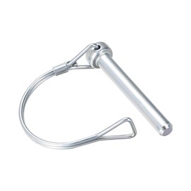 sourcing map 3PCS Wave Locking Pin for Farm Trailer Lawn Garden in Arch Round 8mm x 60mm