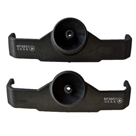 Bifrost Gear COM-RAC AMP Arm Adapters for for Walker's Razor Headset (Black)