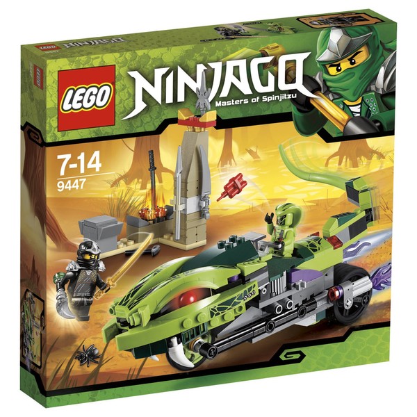 LEGO 9447 Ninjago Rasha's Snake Cycle