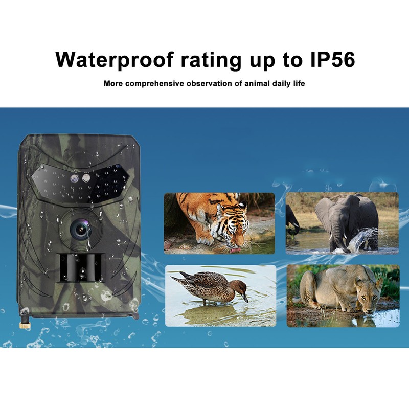 PR100C Outdoor Hunting Camera 1080P HD Infrared Induction Camera Wildlife