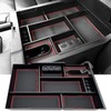 JOJOMARK Compatible with Toyota Tundra Accessories Center Console Tray Organizer