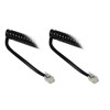 TPFNet Coiled Telephone Handset Cable (2 x Modular RJ10 /