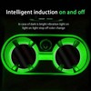 2PCS LED Cup Holder Lights for Car, Rechargeable 7 Color-Changing
