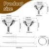 3 Pcs Stainless Steel Funnel Set – Durable Funnels for