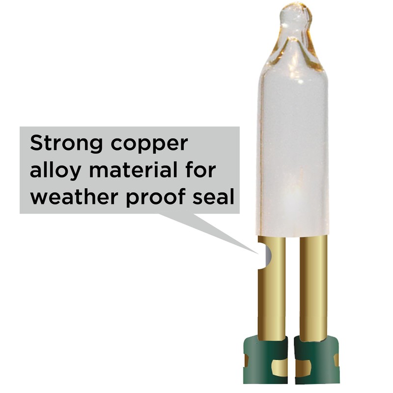 Brite Star 100 Count Mini String Christmas Lights, Blue -