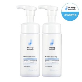 Dr. Deep (Hyundai Hmall) Dr. Deep All-in-One Cleansing Foam 150ml x2